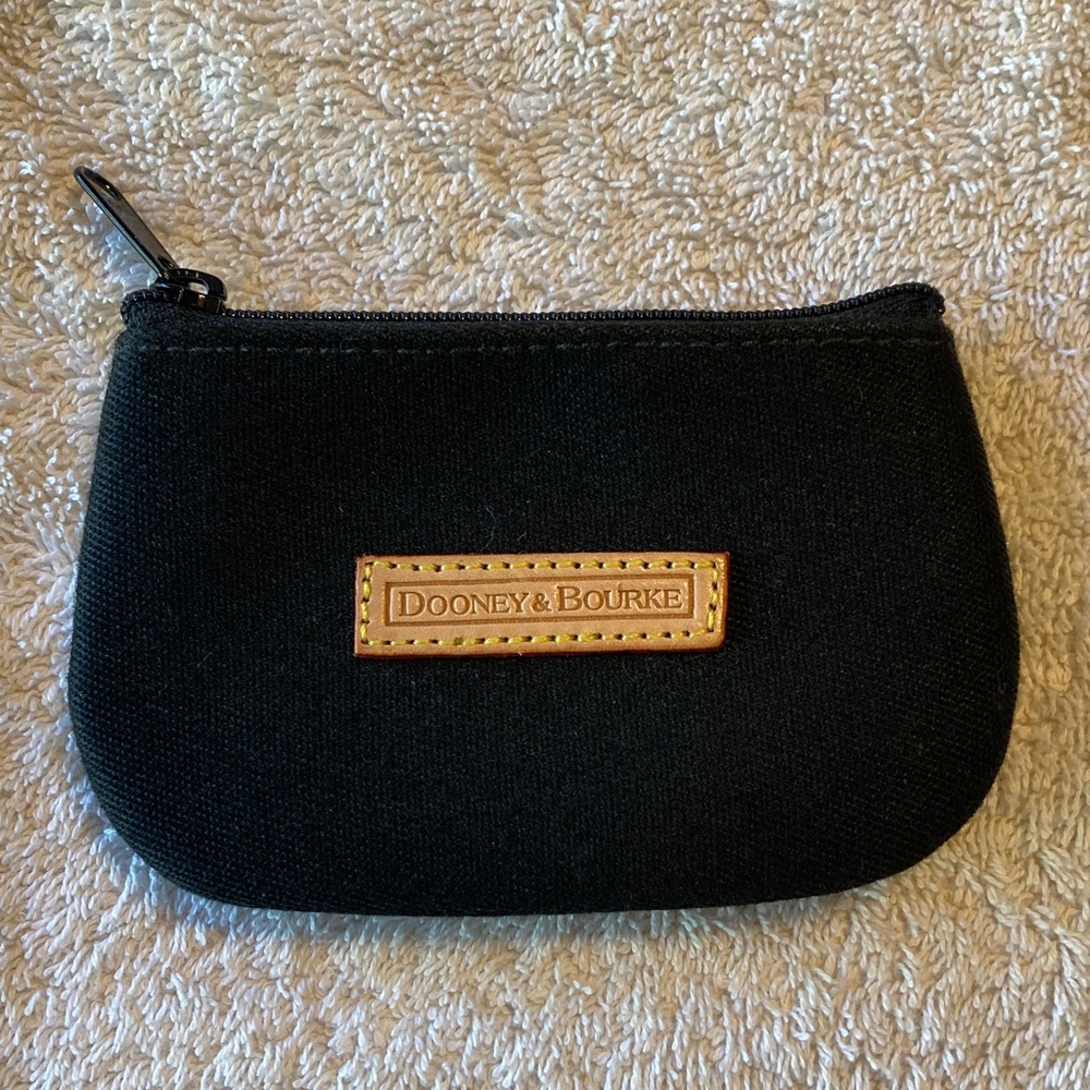Dooney & Bourke Black Coin Pouch